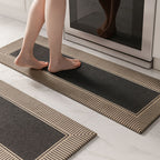 Zebra Stripe Soft Kitchen Runner Mat