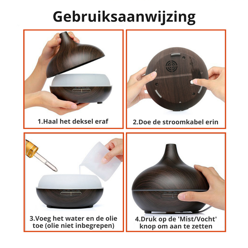 ZenMist Diffuser | Relax your mind & body with the soothing scent of aromatherapy!
