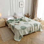 Zen Round Pattern Lightweight Cotton Blanket