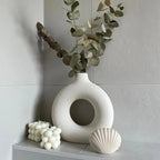 TranquilGlass - Elegant Vase for a Serene Interior