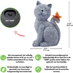 EnchantedKitty - Elegant Decorative Cat for Outdoor Space