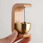 Door bells - Melodic - Decorative wood - Japanese style - Singing bowl bell