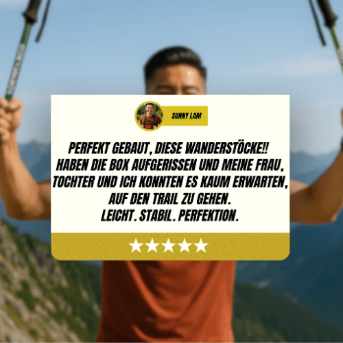 Adjustable Trekking Poles for Stability & Comfort