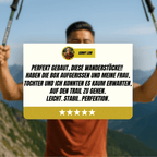 Adjustable Trekking Poles for Stability & Comfort