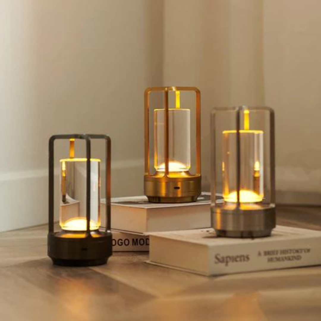 Wireless LED Table Lamp with USB Charging