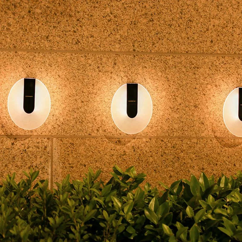 Modern Outdoor Wall Lamp with Weatherproof Construction