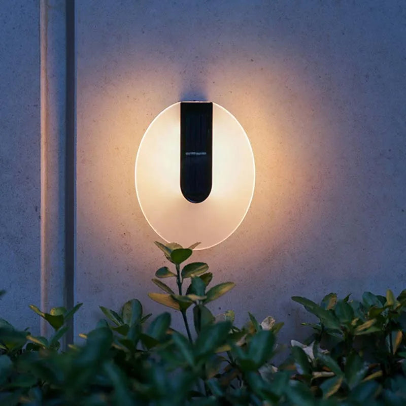 Modern Outdoor Wall Lamp with Weatherproof Construction