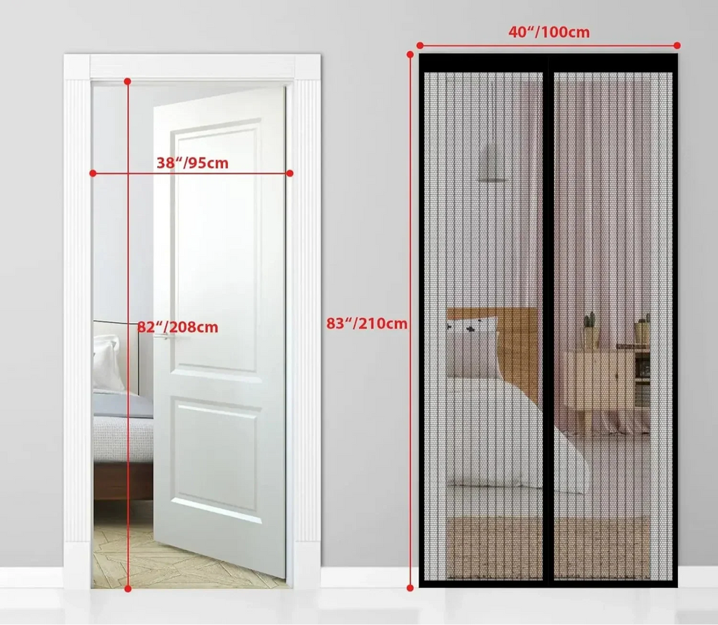 Magnetic Insect Door Easy Installation
