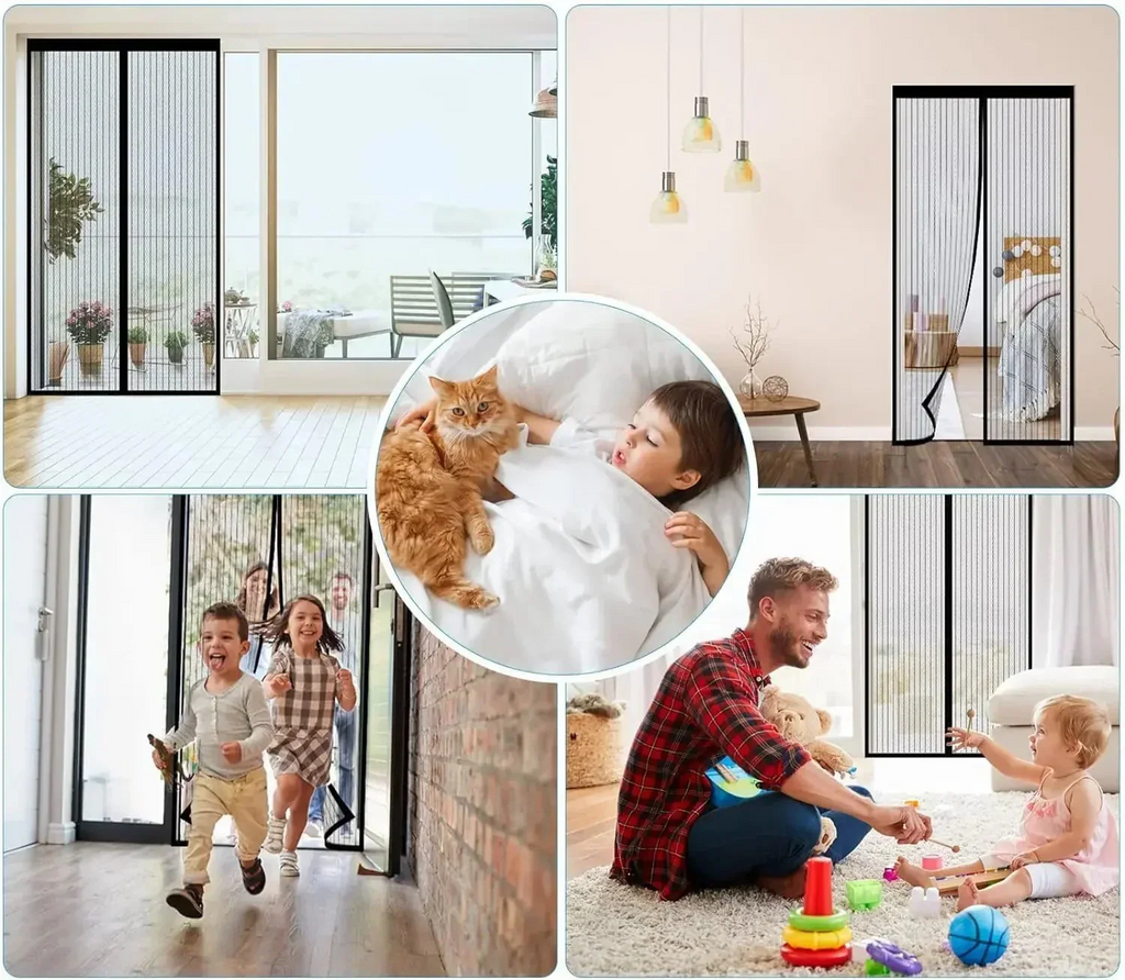 Magnetic Insect Door Easy Installation