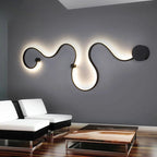 Designer LED Wall Lamp in Urban Chic Style