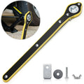 Heavy-Duty Scissor Jack Ratchet Wrench – 360° Rotating Tire Lift Tool with Cross Adapter Kit