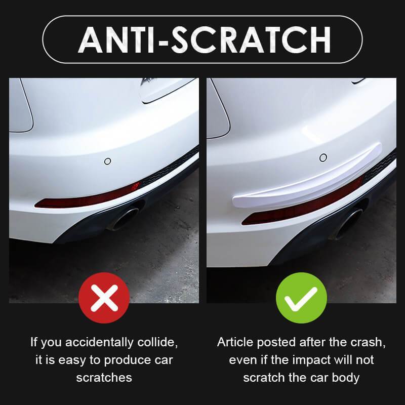 Scrape-resistant car protection bar