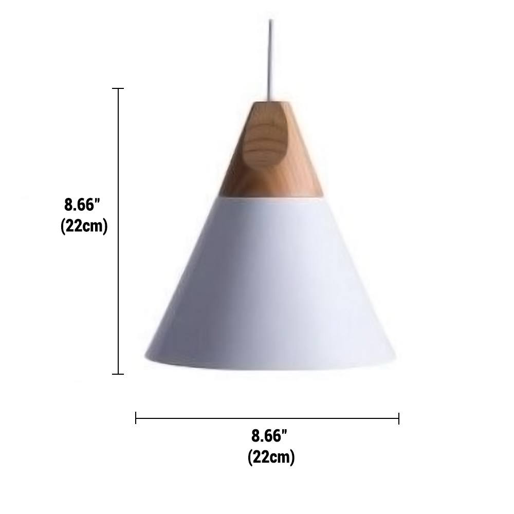 Minimalistic Wooden Pendant Light | NordicLight