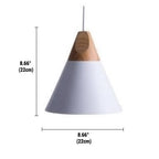 Minimalistic Wooden Pendant Light | NordicLight