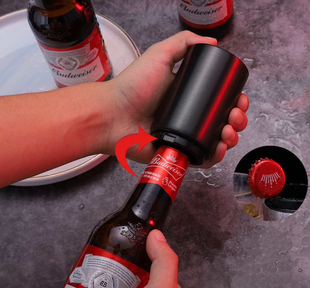CapSnatch – Open bottles instantly with a quick press