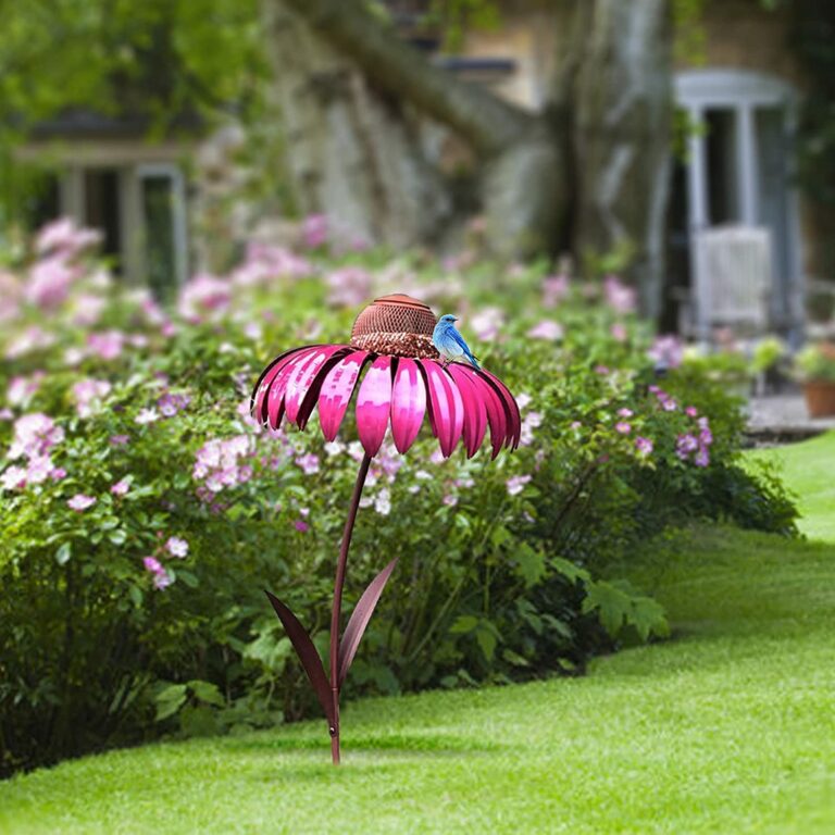 Bird Feed Station in Flower Design