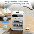 Portable 3-In-1 Cooling Fan with 2-Speed Mist