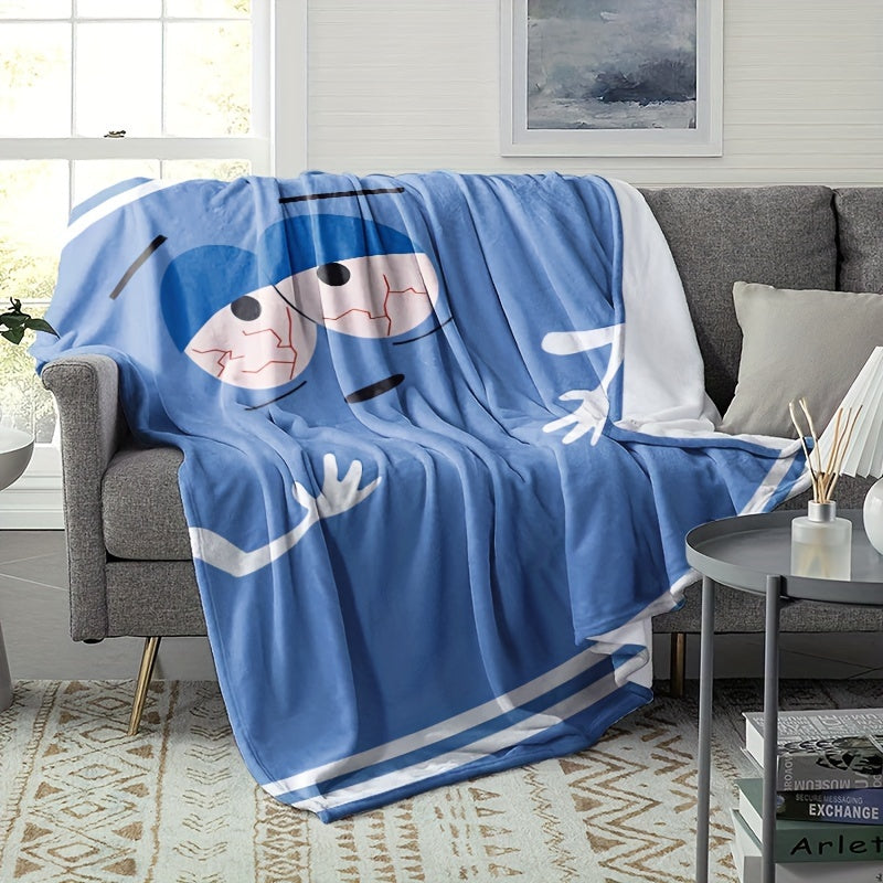 AnimeThrow – Reversible Flannel Blanket for Every Season