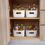 ChicOrganizer - Set of 4 Stylish Storage Bins for Home