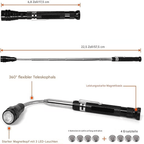 Flexible Extendable Magnetic Tool Light