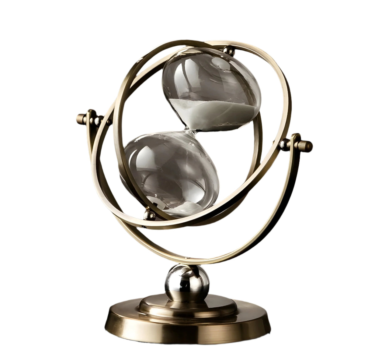 Elegant Hourglass with Calming Sand Flow and Style