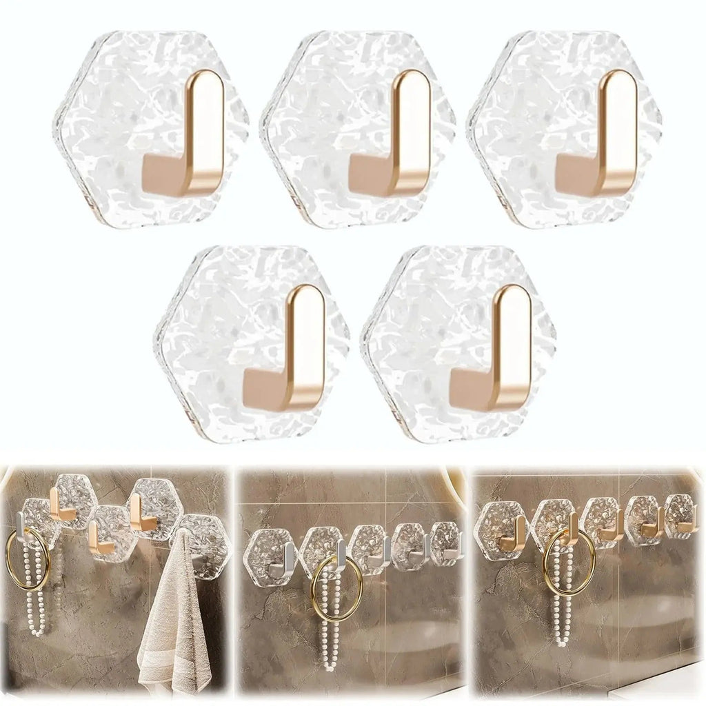 GoldFang Wall Hook — Lightning-fast organization that makes your walls shine!