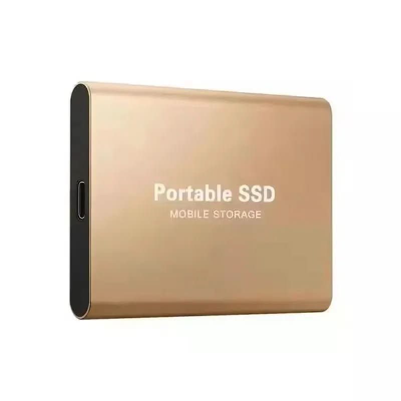 External 100GB hard drive with ultra-fast USB-C & USB 3.1 connection
