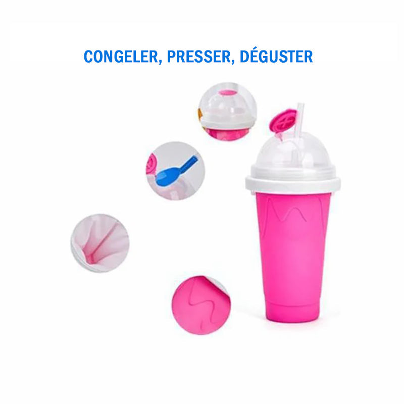 New magical summer smoothie cups