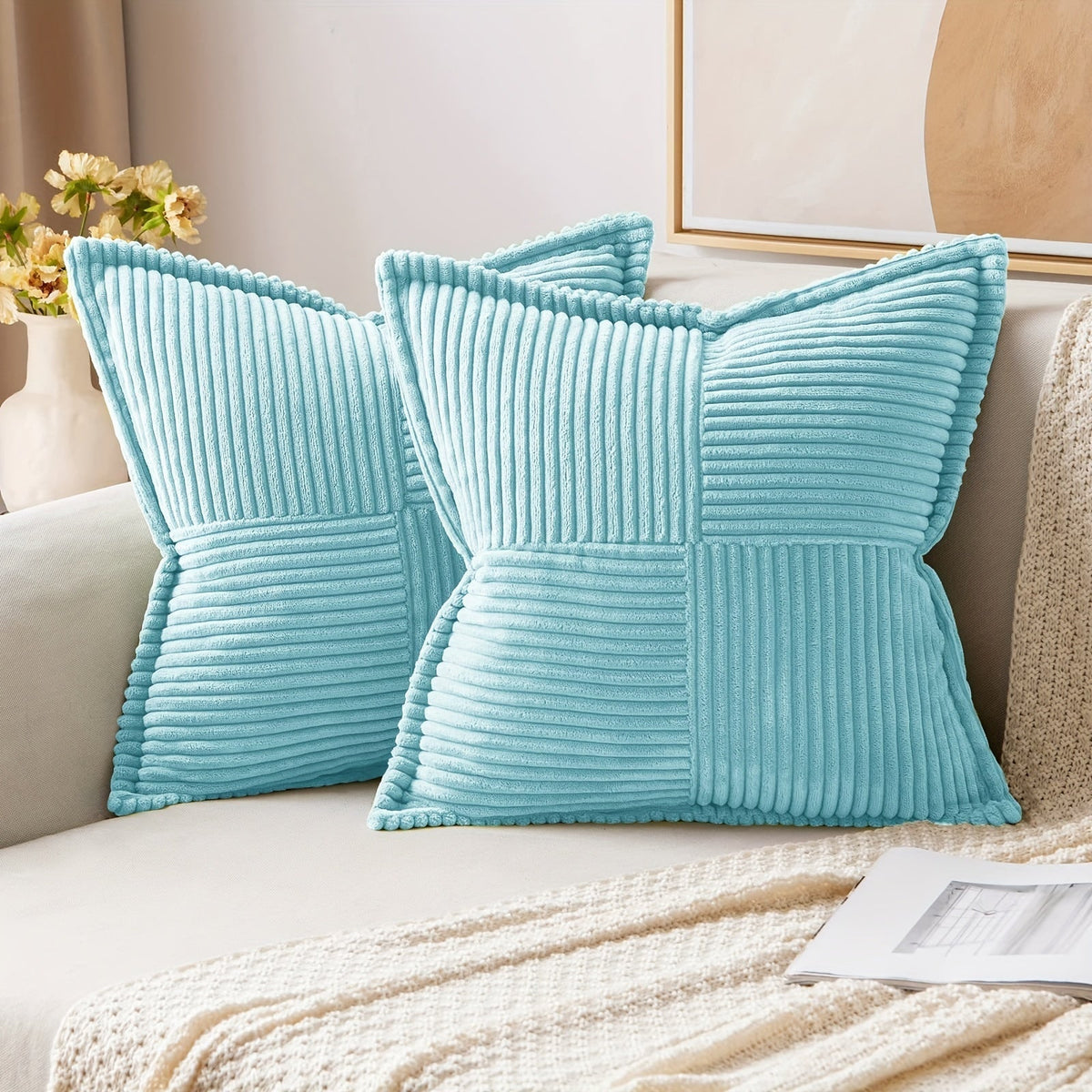 CozyNest Pillow Cover - Elegant Pillowcase for Sofa and Bedroom