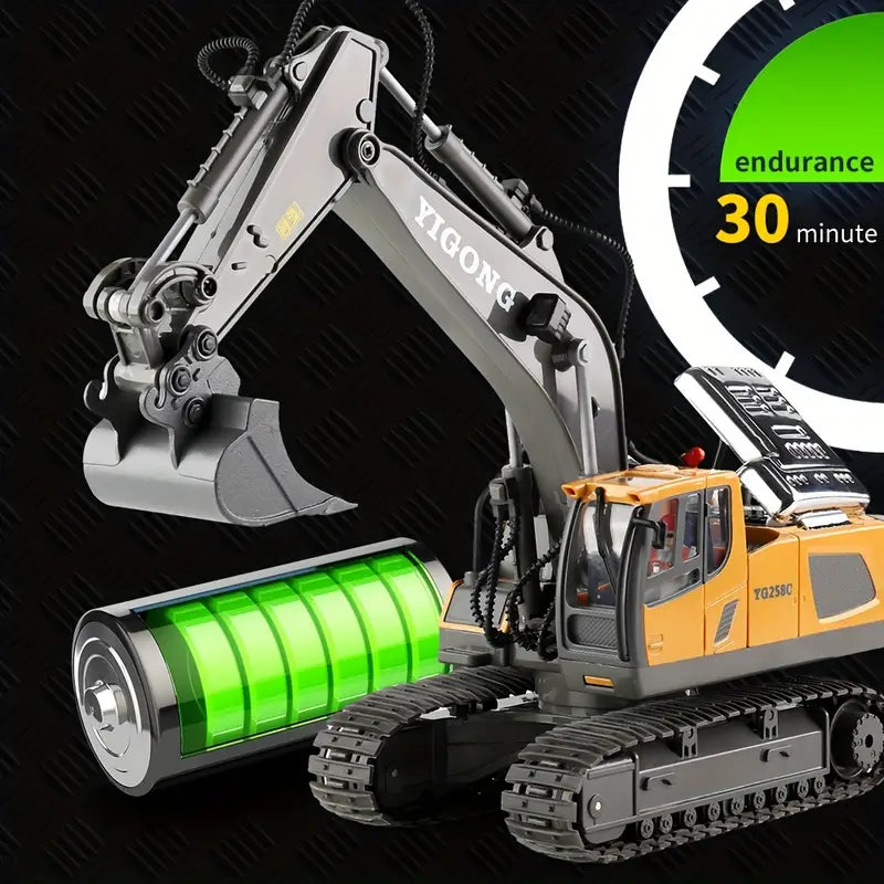 Premium RC Remote-Controlled Excavator - Experience Ultimate Adventures