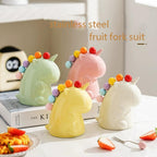 Rainbow Unicorn Ceramic Fruit Fork Set