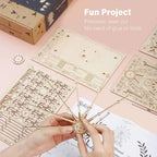 3D wooden model Ferris wheel to build yourself