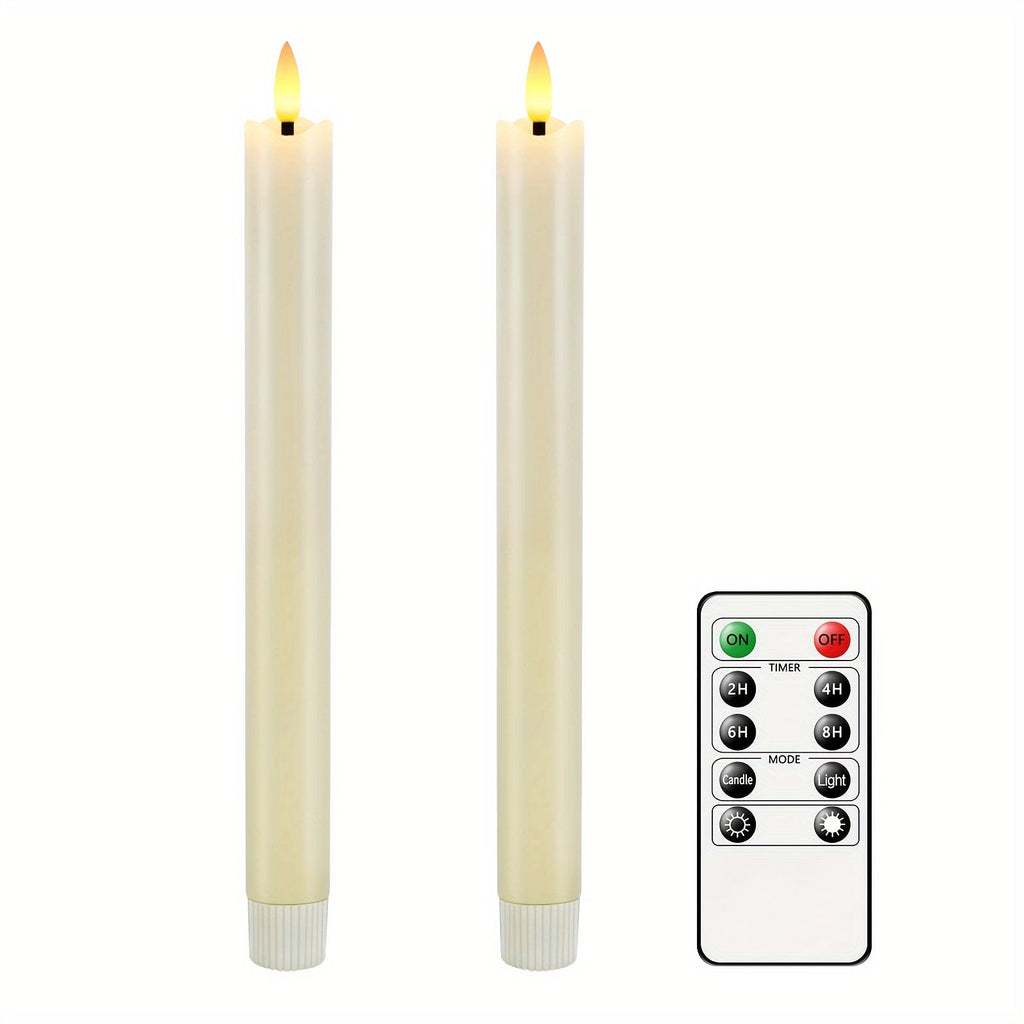 Eebuss Flameless Cone Candles – Realistic LED Effect