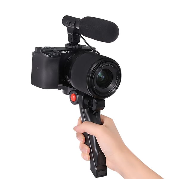 Professional Video Microphone Set with Tripod and LED Video Light