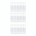 Shower hole cleaning brush nozzle