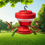 Hanging Hummingbird Nectar Feeder
