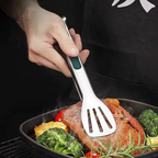 Premium Stainless Steel Kitchen Tongs for Cooking and Serving