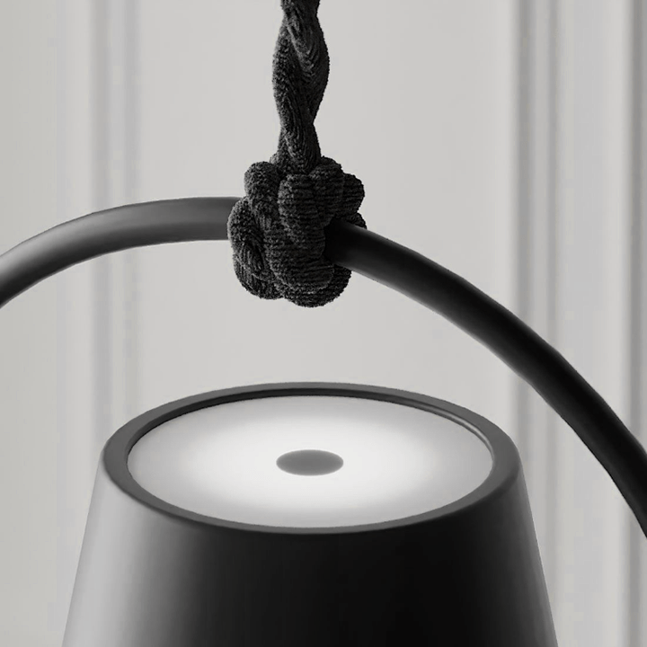 Hanging lamp with a minimalist character