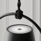 Hanging lamp with a minimalist character
