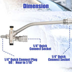 Foam Cannon Dual Connector Accessory