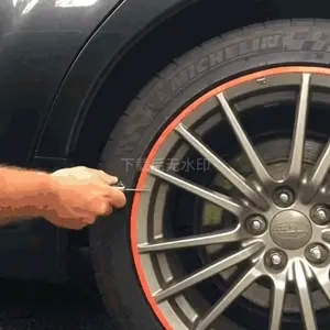 Wheel Rim Protector | High Adhesion, Easy Installation & Curb Scrape Prevention for Flashy Automobile Rims