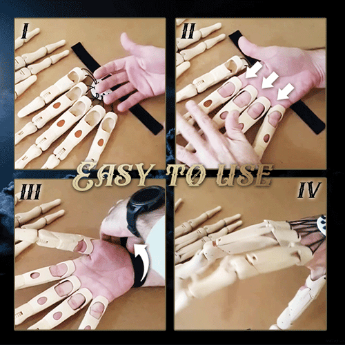 CreepyClaws Halloween Frightening Finger Extension