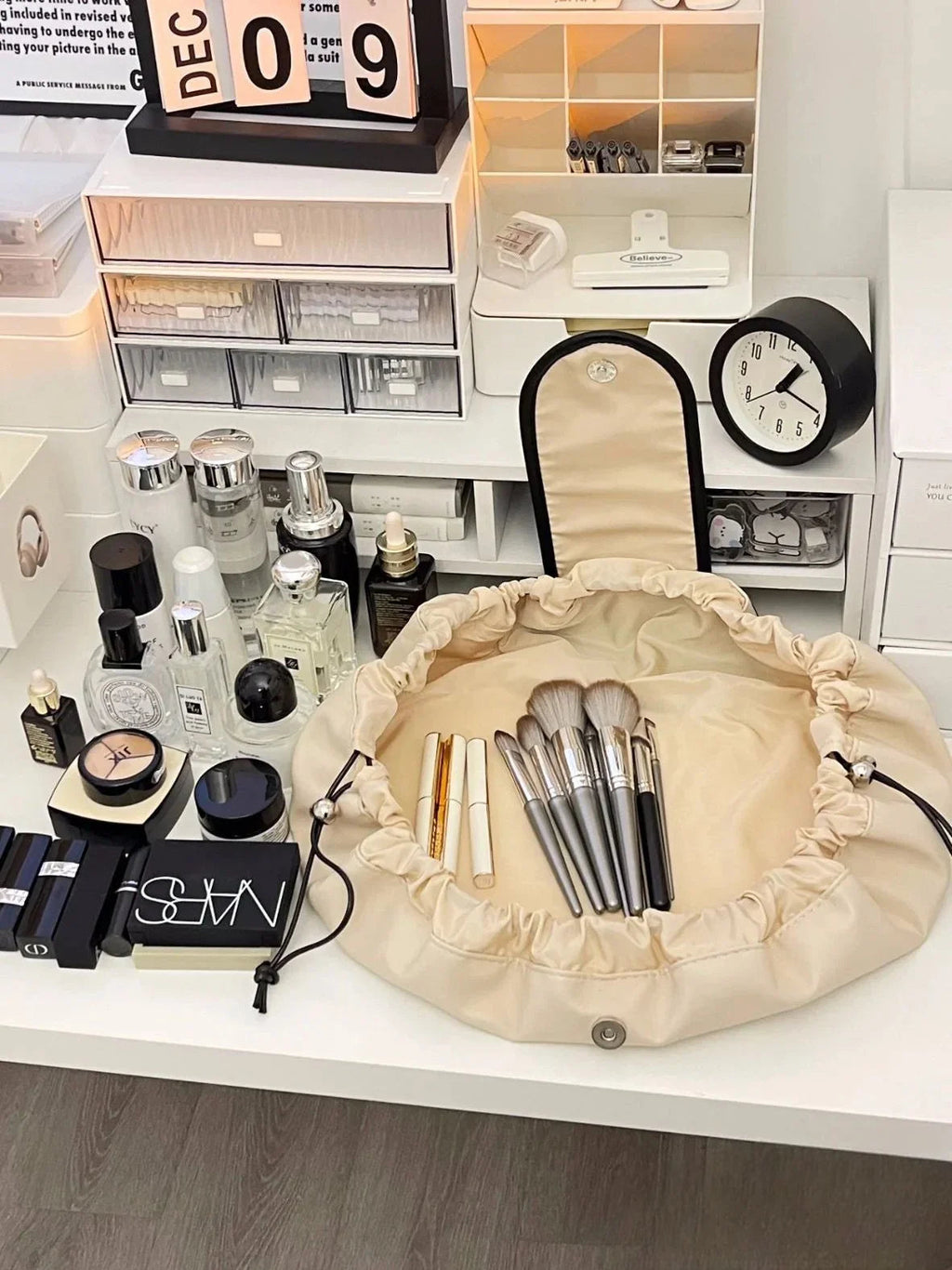 Waterproof Cosmetic Bag with Plenty of Storage