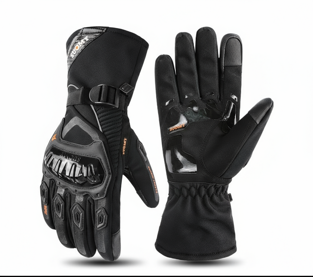 ArcticRide Waterproof Insulated Motorcycle Gloves – Ultimate Winter Protection