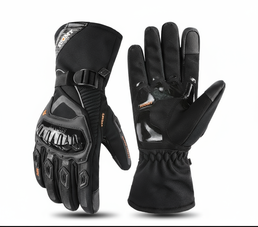ArcticRide Waterproof Insulated Motorcycle Gloves – Ultimate Winter Protection