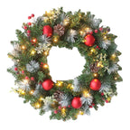 30CM & 40CM Christmas Wreath Hanging Decoration