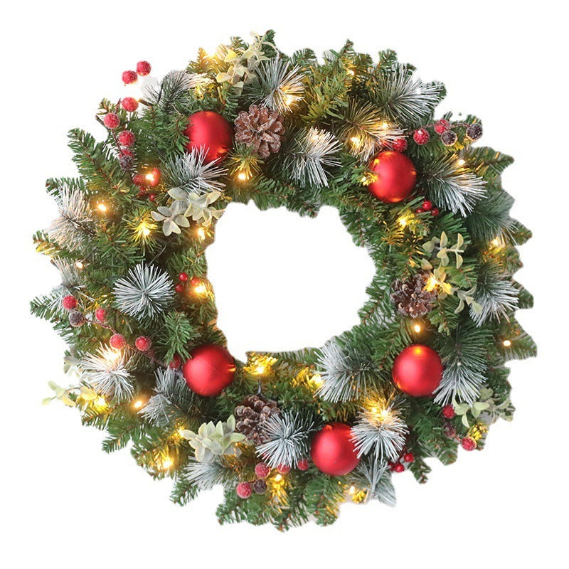 30CM & 40CM Christmas Wreath Hanging Decoration