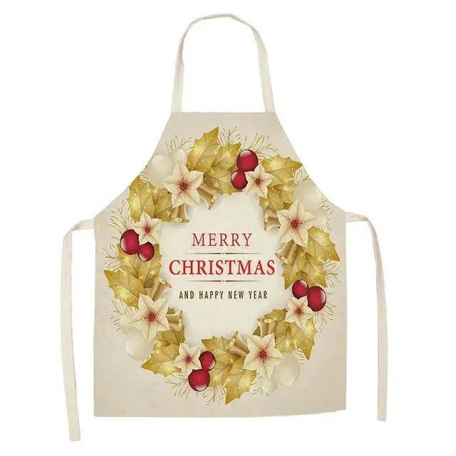Personalized Christmas Aprons gifts idea for chefs bakers