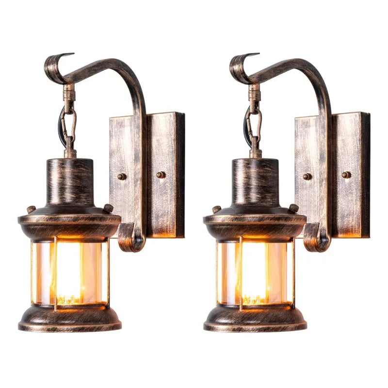 Wall light vintage metal industrial sconce