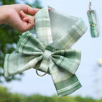 Adjustable Dog Harness with Elegant Bow for Stylish Walks